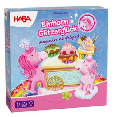 Produktbild von Habermaass GmbH & Co. KG Einhorn Glitzerglück - Mag. Würfelspaß