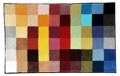 Produktbild von Badteppich Cubetto aus Polyacryl, Mehrfarbig, 75 x 120 x 3 cm
