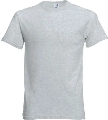 Produktbild von Fruit of the Loom - Kids Original Tee - Heather Grey - 140