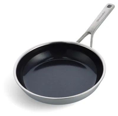 Zdjęcie produktu dla KitchenAid CC004950-001, Okrągły, Patelnia uniwersalna, Czarny, Stal nierdzewna, Ceramika, Stal nierdzewna, 28 cm