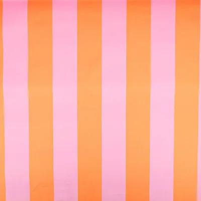 Produktbild von Baumwollstoff Meterware Dekostoff Digital Streifen orange pink 1,40m
