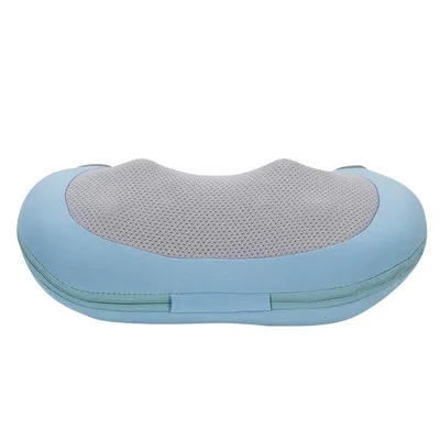 Produktbild von Nacken- und Rückenmassagegerät Shiatsu, 2 Köpfe, Rotlicht & Wärmefunktion, wiederaufladbar, perfektes Weihnachtsgeschenk für Frauen