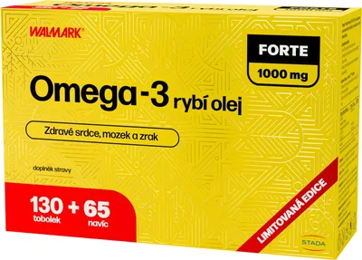 Produktbild von Walmark Omega-3 Forte 1000 mg 130 65 tobolek