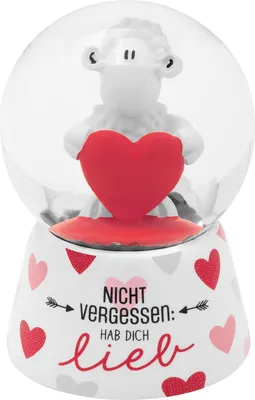 Produktbild von Sheepworld Traumkugel Motiv "Nicht vergessen: Hab dich lieb"