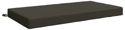 Image de Coussin de sol SOEST, 100 % polyester, anthracite, 120 x 60 x 10 cm