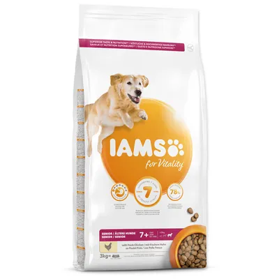 Obrázek produktu pro IAMS Dog Senior Large Chicken 3 kg