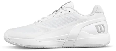 Image de WILSON RUSH PRO 5, chaussures de tennis pour hommes, couleur blanche, taille 45 1/3