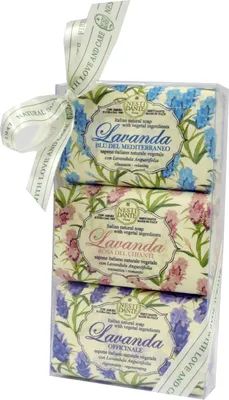 Zdjęcie produktu dla Zestaw upominkowy mydeł - Lavanda 3x150g