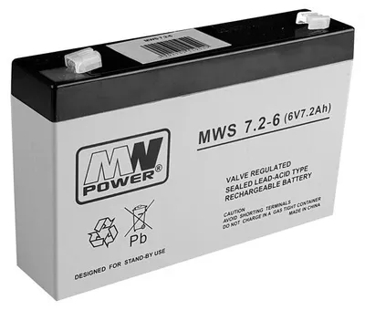 Image de Batterie Agm Gel pour une voiture pour une batterie 6v7.2ah