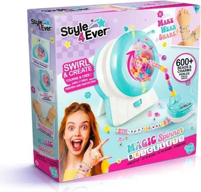 Zdjęcie produktu dla Maszynka do Robienia Bransoletek Przyjaźni Style 4 Ever Canal Toys OFG 332, Zestaw do Tworzenia Bransoletek, Od 8 lat