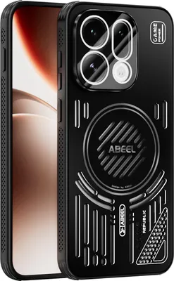 Obrázek produktu pro Magnetické pouzdro pro Oppo Find X9 hliníkové nárazuvzdorné ochranné pouzdro s odvodem tepla a fólií na čočku Černá