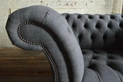 Produktbild von Chesterfield Sessel Fernseh Design Polster Sofa Couch Chesterfield Textil 370
