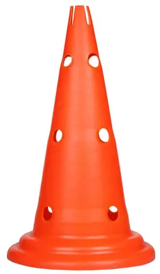 Produktbild von Merco Multi Kegel mit Löchern, orange, 52 cm