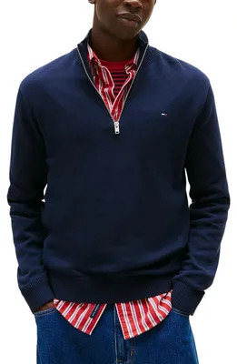 Produktbild von Tommy Hilfiger Jeans Herren Fleece Blau 506703 : Größe - S Größe: S