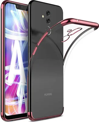 Obrázek produktu pro TPU kryt pro Huawei Mate 20 Lite Case Silicone Cover Transparent with color branding phone case