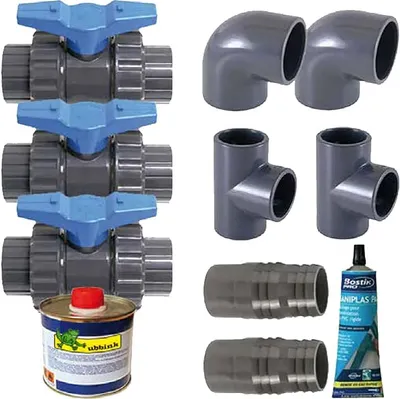 Immagine prodotto di Accessori per piscine Ubbink, kit di topotesi, 8711465046404