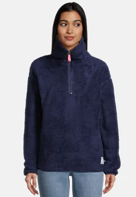 Produktbild von salzhaut Damen Fleecepullover Nevel M