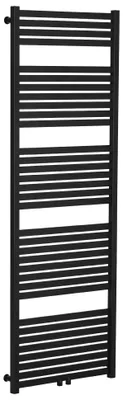 Immagine prodotto di CERANO - Radiatore da bagno Vincenzo - attacco centrale 50 mm/laterale - 800 W - nero opaco - 1700 x 600 mm