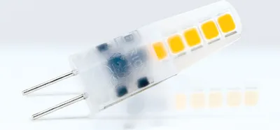 Produktbild von LED Niedervoltlampe, G4, Lampe, Ersatzglühbirne, Ersatzteil, 1.8 Watt, 185 Lumen, 2700 Kelvin, warmweiß, dimmbar