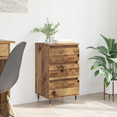 Produktbild von vidaXL Sideboard mit Schubladen Altholz 35 x 40 x 70 cm Holzwerkstoff