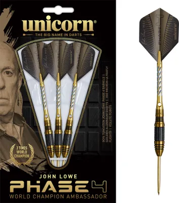 Produktbild von Unicorn World Champion John Lowe Steel Darts - 23g -- 1 Satz