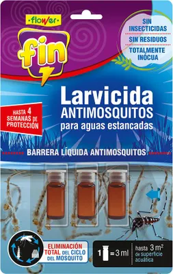 Image de Larvicide Moustiques Flower Solution Anti-larves Moustiques Dose Unique - Flower