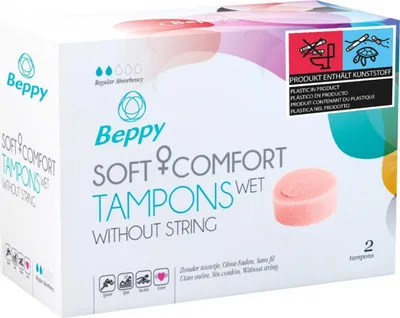 Produktbild von Beppy - Soft Comfort Tampons Wet 2Units