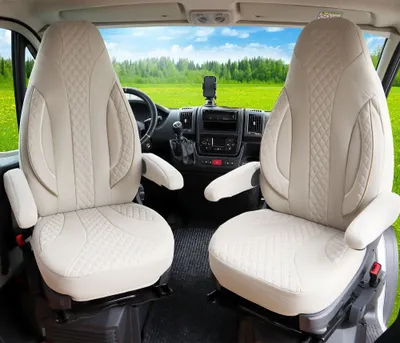 Produktbild von Schonbezüge für Wohnmobil 2er Set in Beige | WPL405