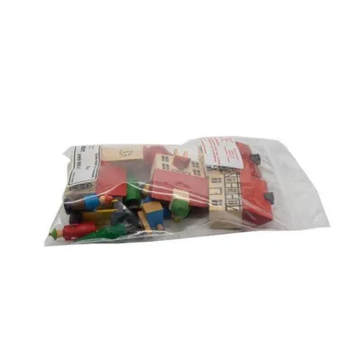 Produktbild von Weihnachtsdeko Spielzeugdorf  Höhe 14cm