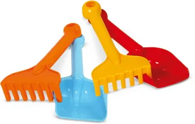 Produktbild von Schaufel & Rechen 22 cm Set sortiert, 1 Set