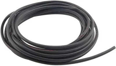 Productafbeelding van Autodeur Beschermer - Randbescherming Strip - Krassen Voorkomen - U-Vormig Kanaal - 5 Meter - Zwart