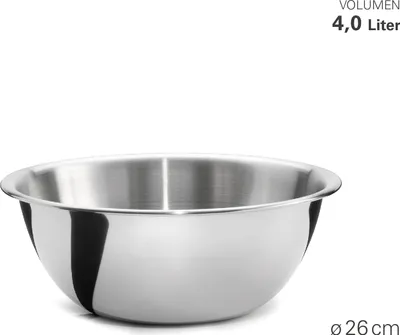 Produktbild von Weis Schüssel "Classic" aus Edelstahl Ø 26 cm