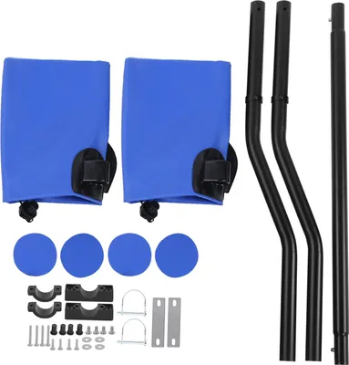 Zdjęcie produktu dla Nadmuchiwany stabilizator kajaka Zestaw wysięgnika do kajaka z PVC Akcesoria do łodzi pływającejBłękitny