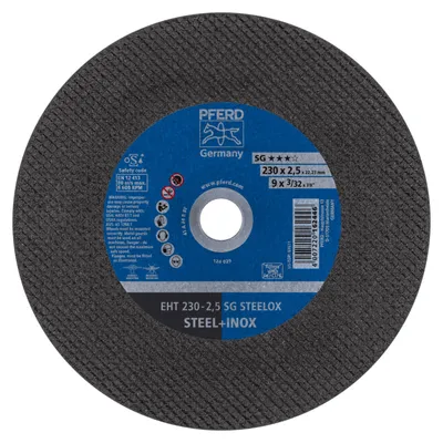 Produktbild von PFERD Trennscheibe f.VA D.230x2,5mm Bohrung 22,23mm gerade
