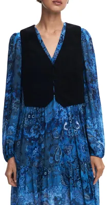 Zdjęcie produktu dla Desigual, kamizelka, model 5032, kolor granatowy, rozmiar S