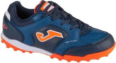 Obrázok produktu pre Joma - Detské futbalové kopačky na umelý povrch „Top Flex 2433“ PP6283 (36 EU) (tmavomodrá/oranžová)