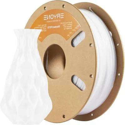 Obrázok produktu pre Filament do 3D tlačiarne PETG, 1 kg, biely, priemer 175 mm