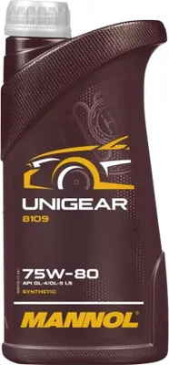 Obrázok produktu pre MANNOL Prevodový olej 8109 Unigear 75W-80 GL-4/GL-5 LS - 1L