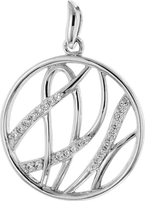 trendor 80760 Silber Zirkonia Anhänger 1