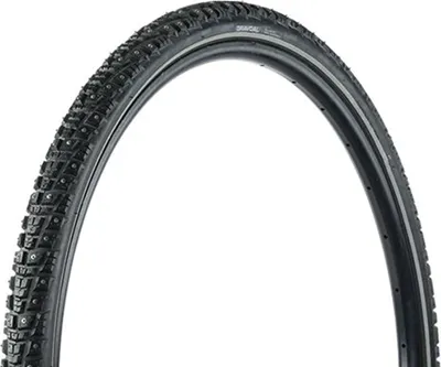 Image de 45NRTH Pneu Gravdal, 700x45C, 45-622, 240 crampons concaves en carbure, 33TPI