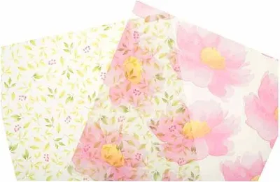 Immagine prodotto di 4 strati di foglie - Grandi fiori rosa
