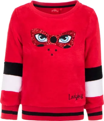 Produktbild von Miraculous Ladybug Sweatshirt für Kids – für Wärme und Spaß! 5 Jahre Rot