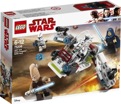 Produktbild von LEGO® Star Wars™ Jedi™ und Clone Troopers™ Battle Pack 75206