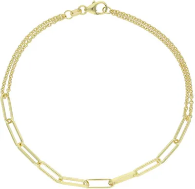 Produktbild von JuwelmaLux Glieder Armband Gold 333 für Damen JL48-03-0040 20 cm