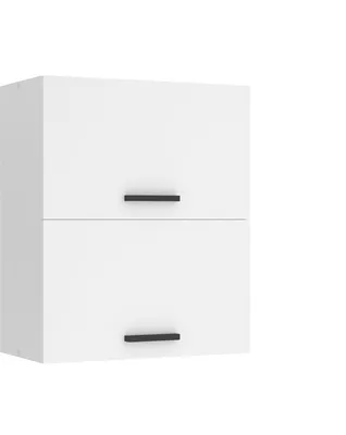Produktbild von Belini Hängeschrank Küche, Küchenschränke SGP2. Breite 60 cm. Oberschrank mit 2 Türen, Küchenhängeschränke, Wandschrank Hängend, Weiß matt