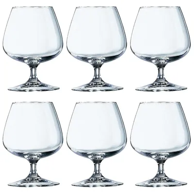 Obrázok produktu pre Sada 6 pohárov na brandy Cognac, objem 250 ml