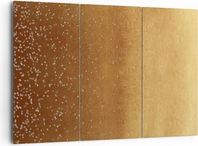 Produktbild von Bild auf Leinwand - Leinwandbild - 3 Teile - Abstraktion Bier Gelb - 165x110cm - Wand Bild - Wanddeko - Wandbilder - Leinwanddruck - Bilder - Wanddekoration - Leinwand bilder - CE165x110-4317