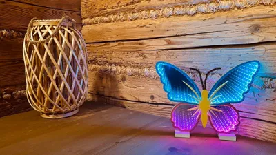 Productafbeelding van 2Kids Toys LED neonlampje, vlinder