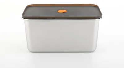Produktbild von ECOTHERM Vorratsbehälter-Set mit 0,4 L, 1 L und 1,25 L Vorratsbehältern, Edelstahl