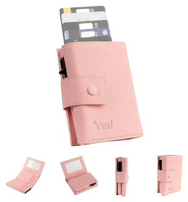 Produktbild von Kartenetui mit aufklappbarem Fach und RFID/NFC Blockierung